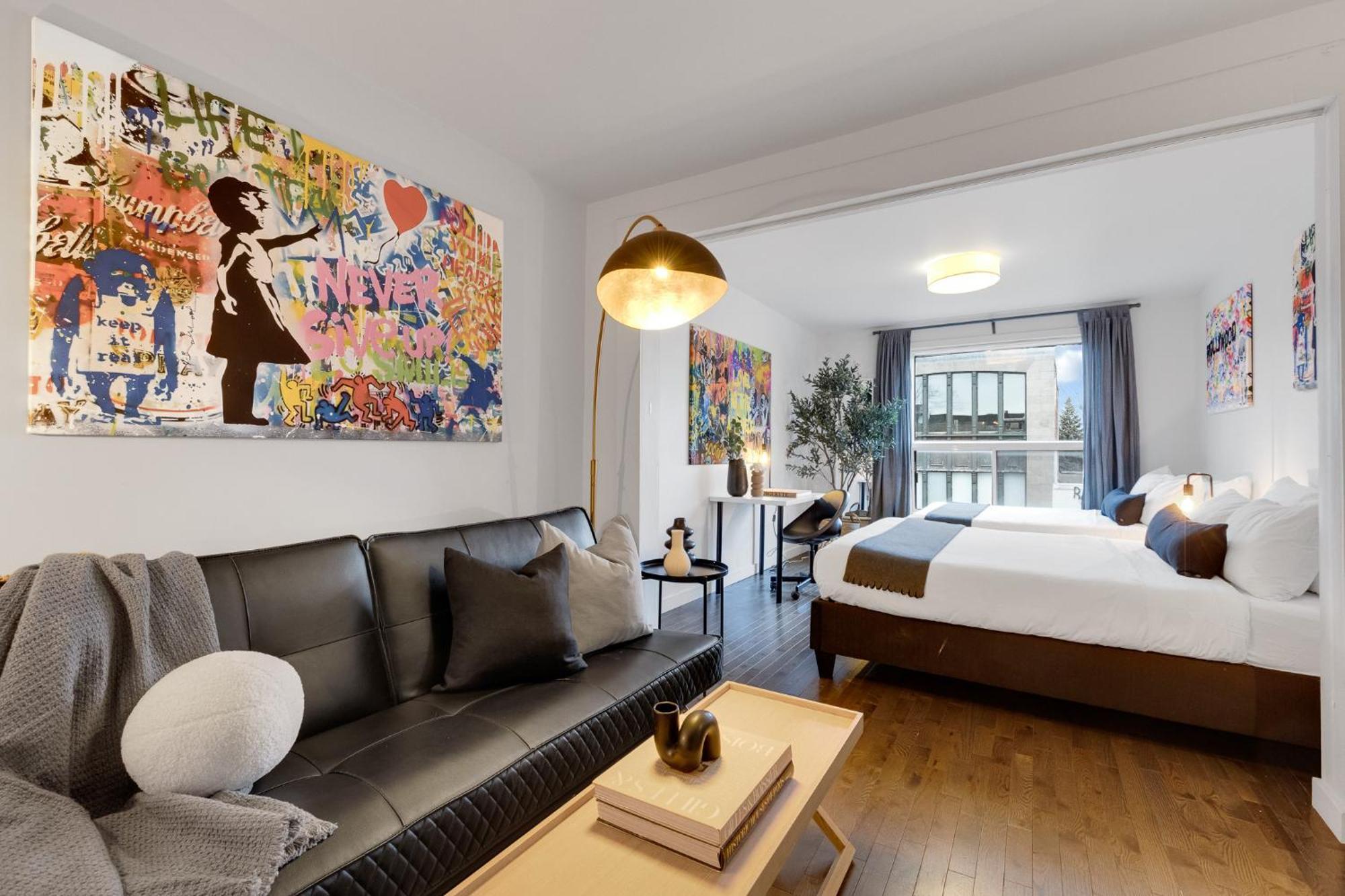 Liv Mtl Avenue Aparthotel มอนทรีอัล ภายนอก รูปภาพ