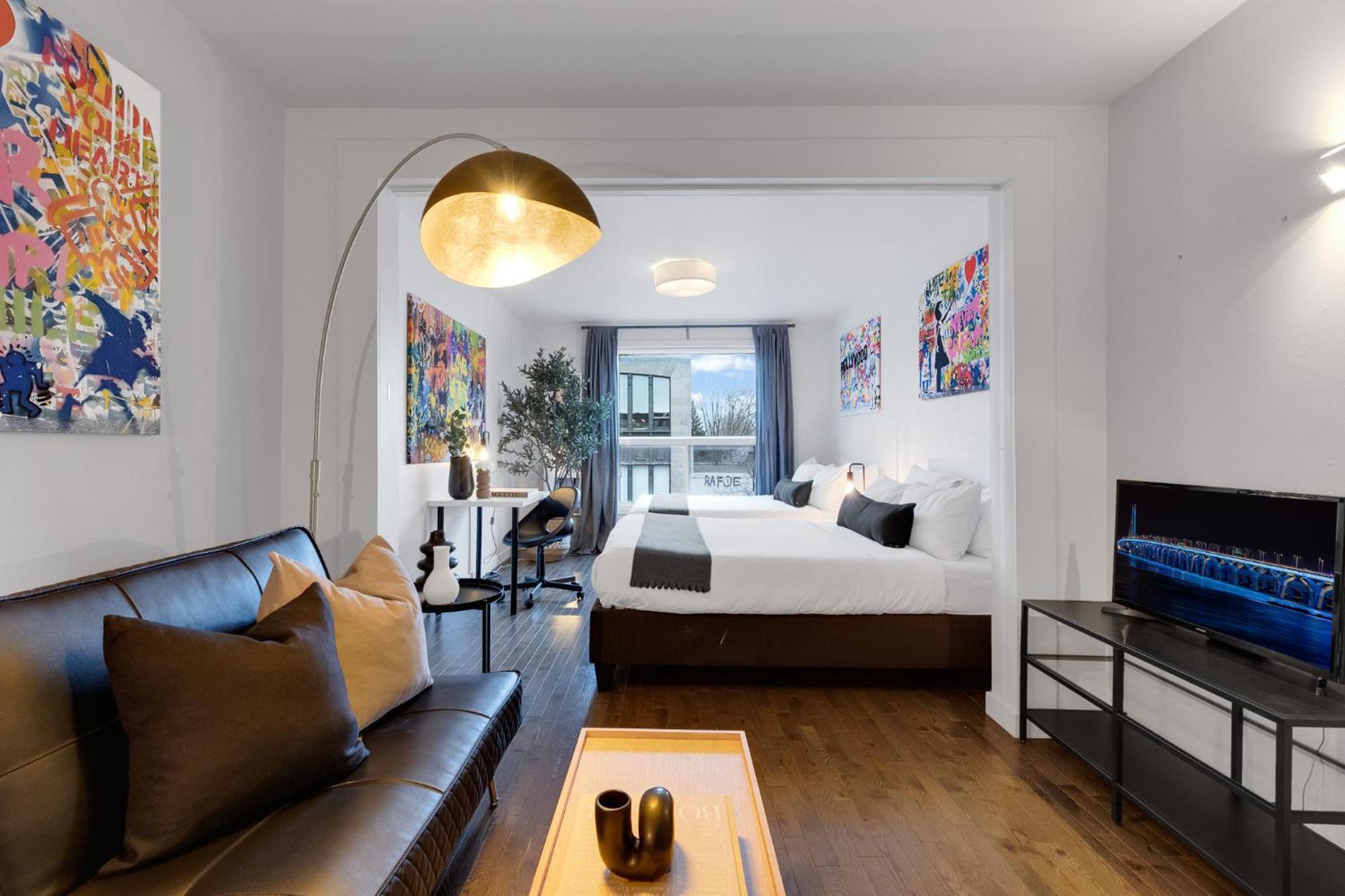 Liv Mtl Avenue Aparthotel มอนทรีอัล ภายนอก รูปภาพ
